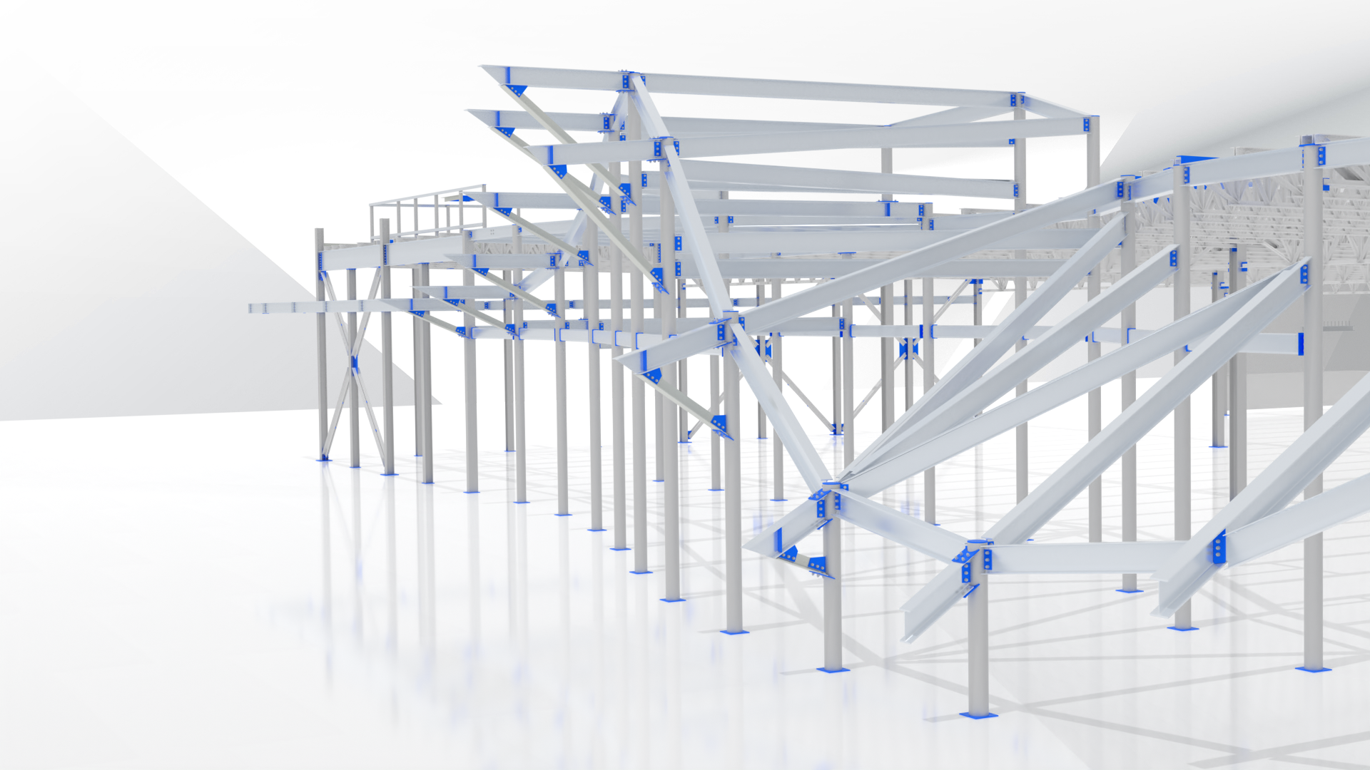 Model created in SDS2 by Steel Detailing, Inc.