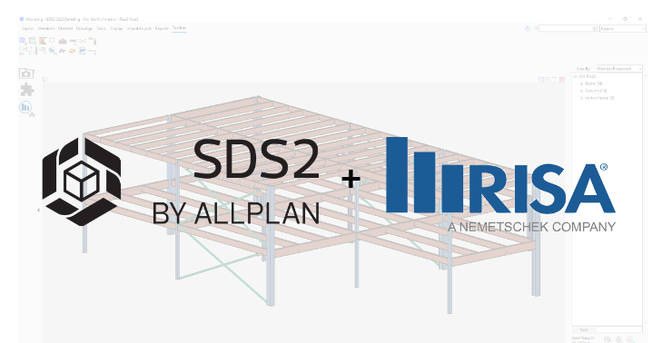 Integrating Engineering and Detailing with RISA and SDS2
